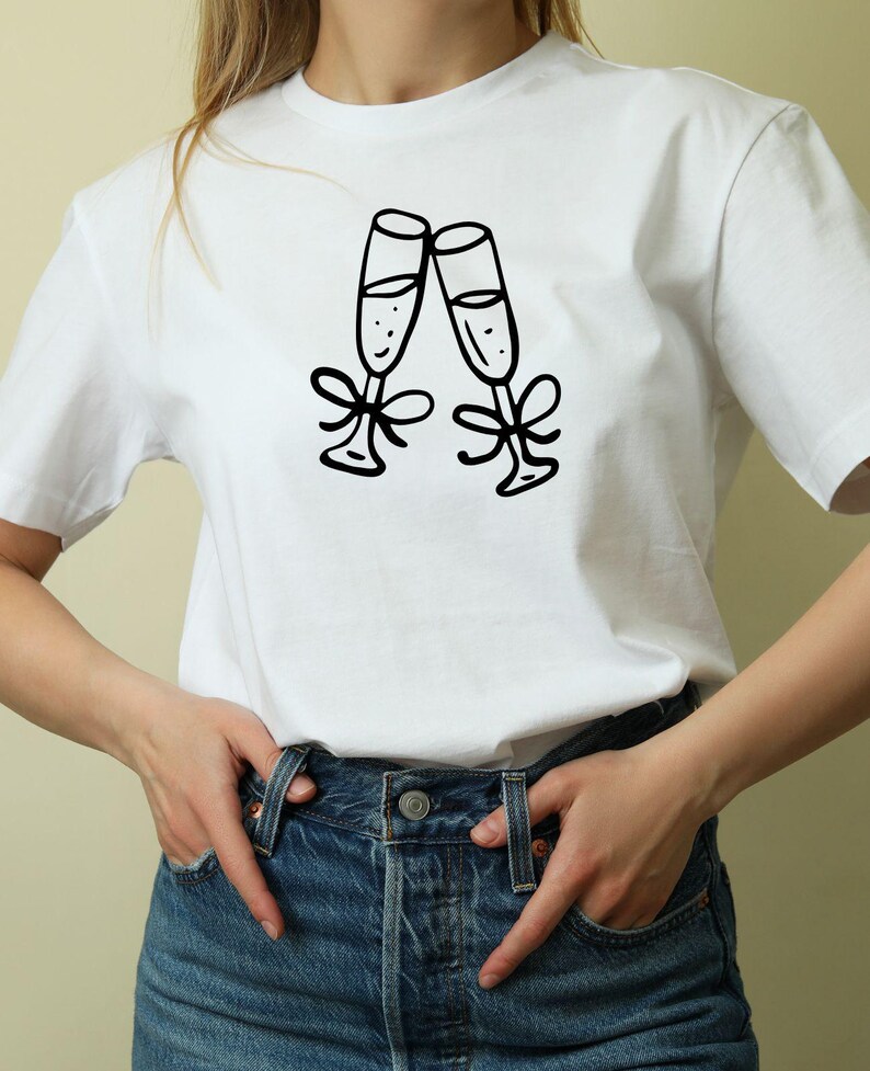 Champagne Toast Clipart, Celebration SVG PNG, Party Design (digital ...