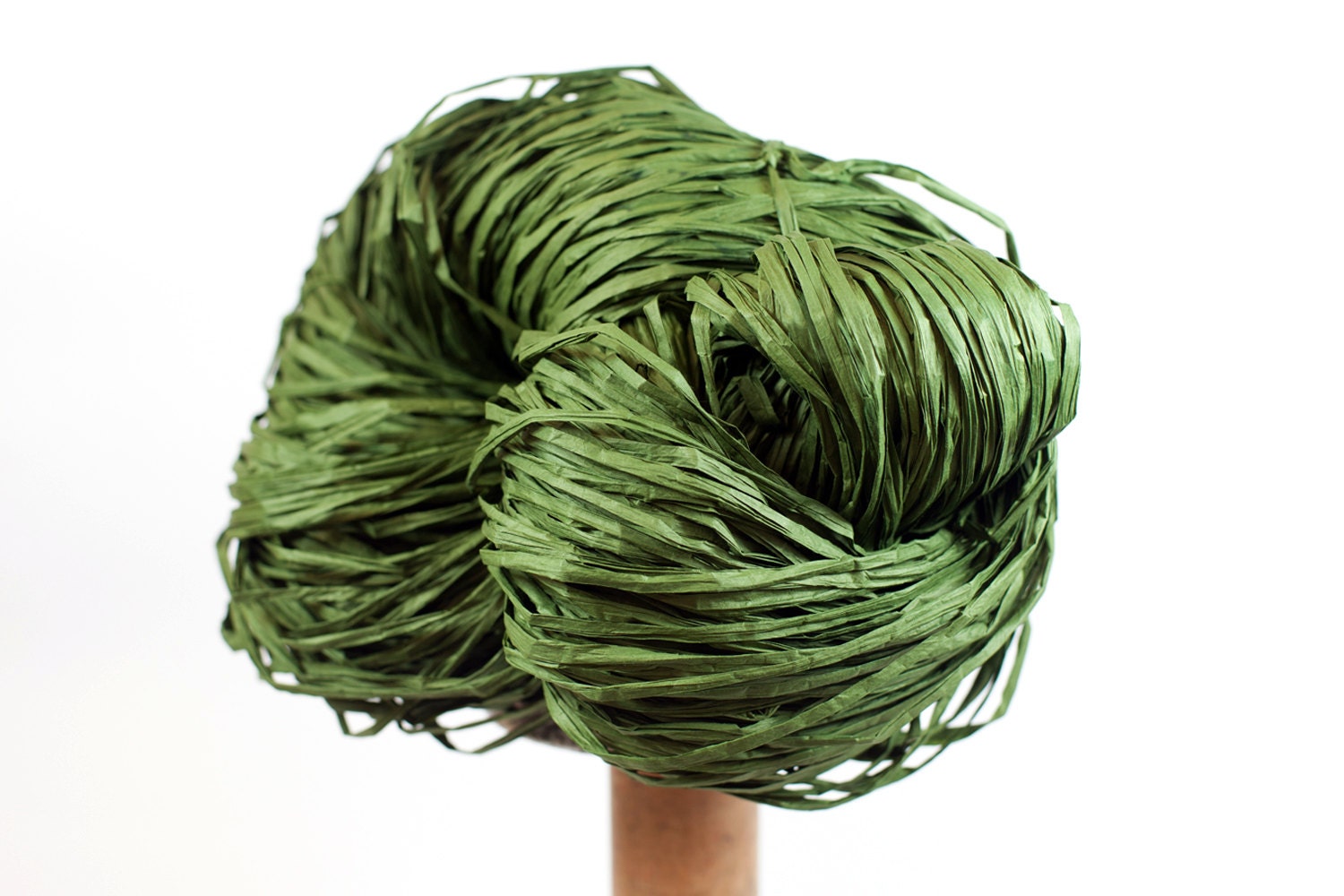 120ft 36m Paper Raffia Green for DIY Craft Gift Box Packing Weststone 
