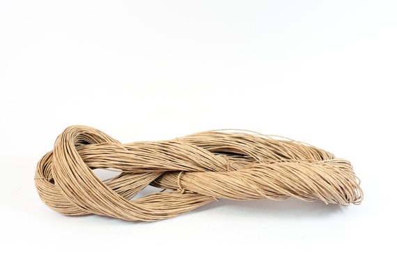Bulky Paper Twine: Natural Kraft 190 Yards 175m DIY, Crafts, Gift Wrapping,  Knitting, Weaving, Craft Supply 