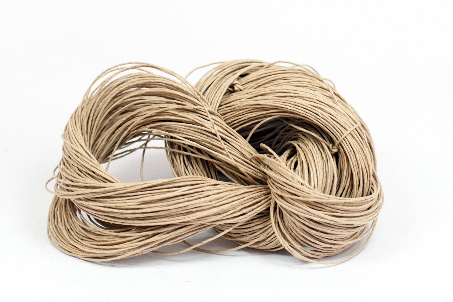 Paper Yarn Paper Twine Naturalkraft 131 Yards 120m Etsy Canada
