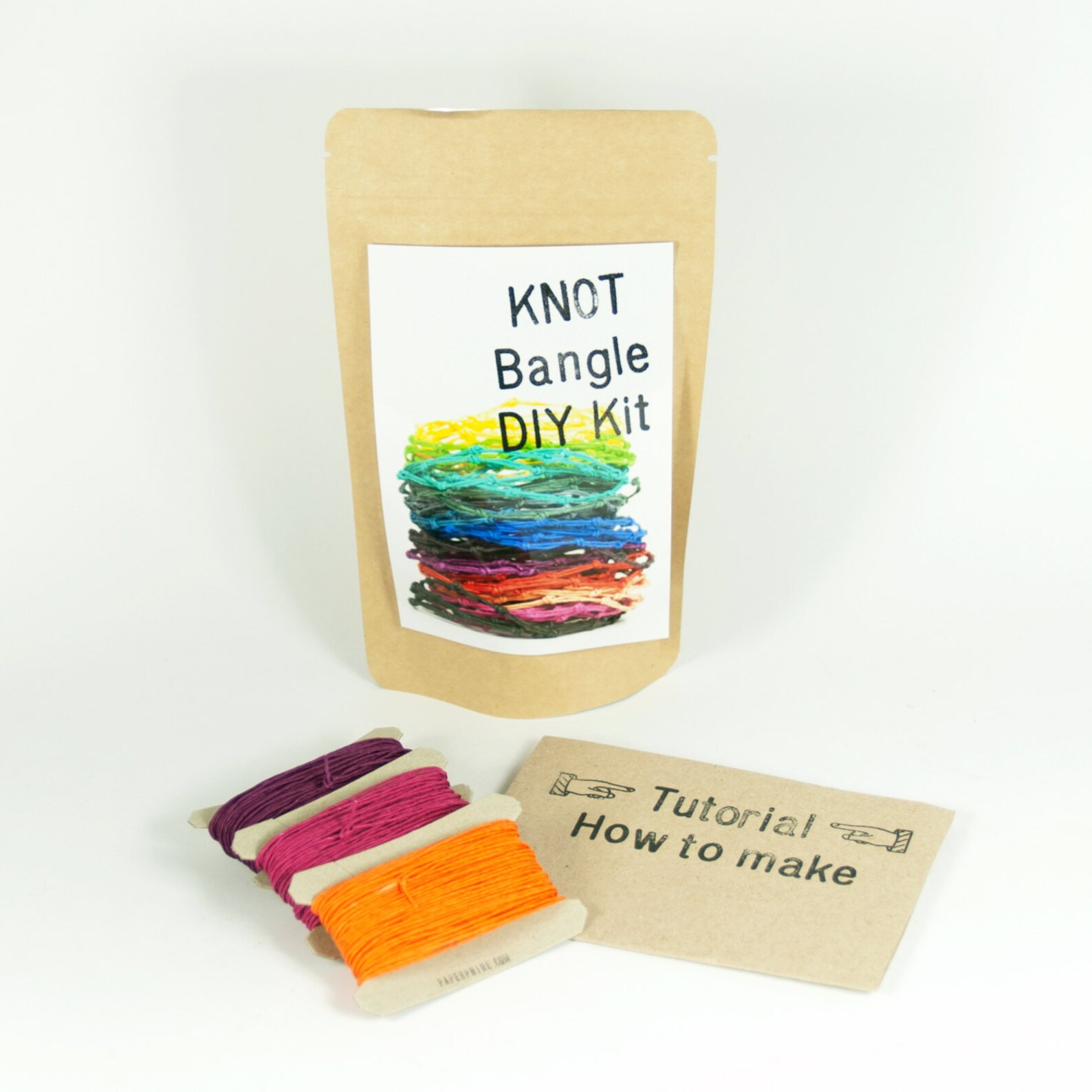 DIY Kit KNOT Bracelet / Necklace Handmade Gift Fun & Easy Etsy