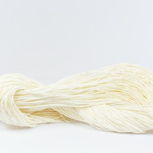 Spago di carta spessa: bianco - 190 iarde (175 m) - Fai da te, artigianato, confezioni regalo, maglieria, tessitura, forniture per artigianato
