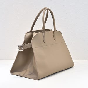 Borsa da lavoro classica in pelle martellata, elegante e resistente per il lavoro di tutti i giorni