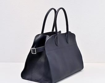 EN STOCK/ Bolso clásico de piel granulada para el día a día, elegante y duradero.