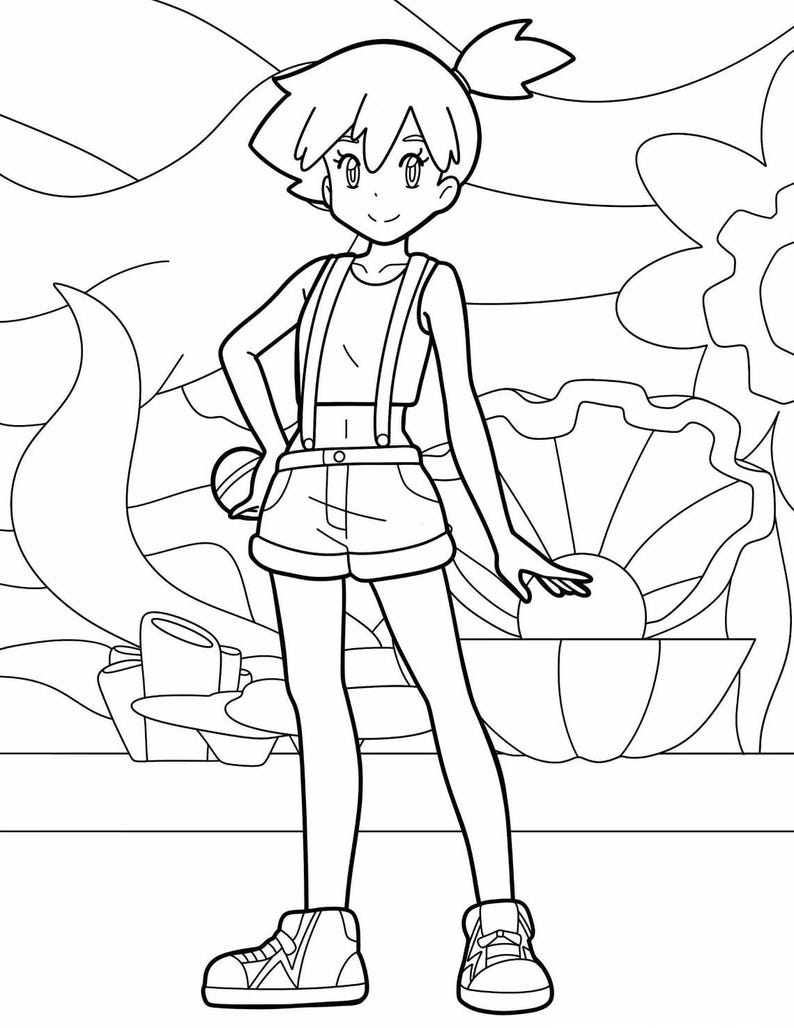 Pokémon Coloring Pages | Fun Printable PDF for Kids & Adults | Instant ...