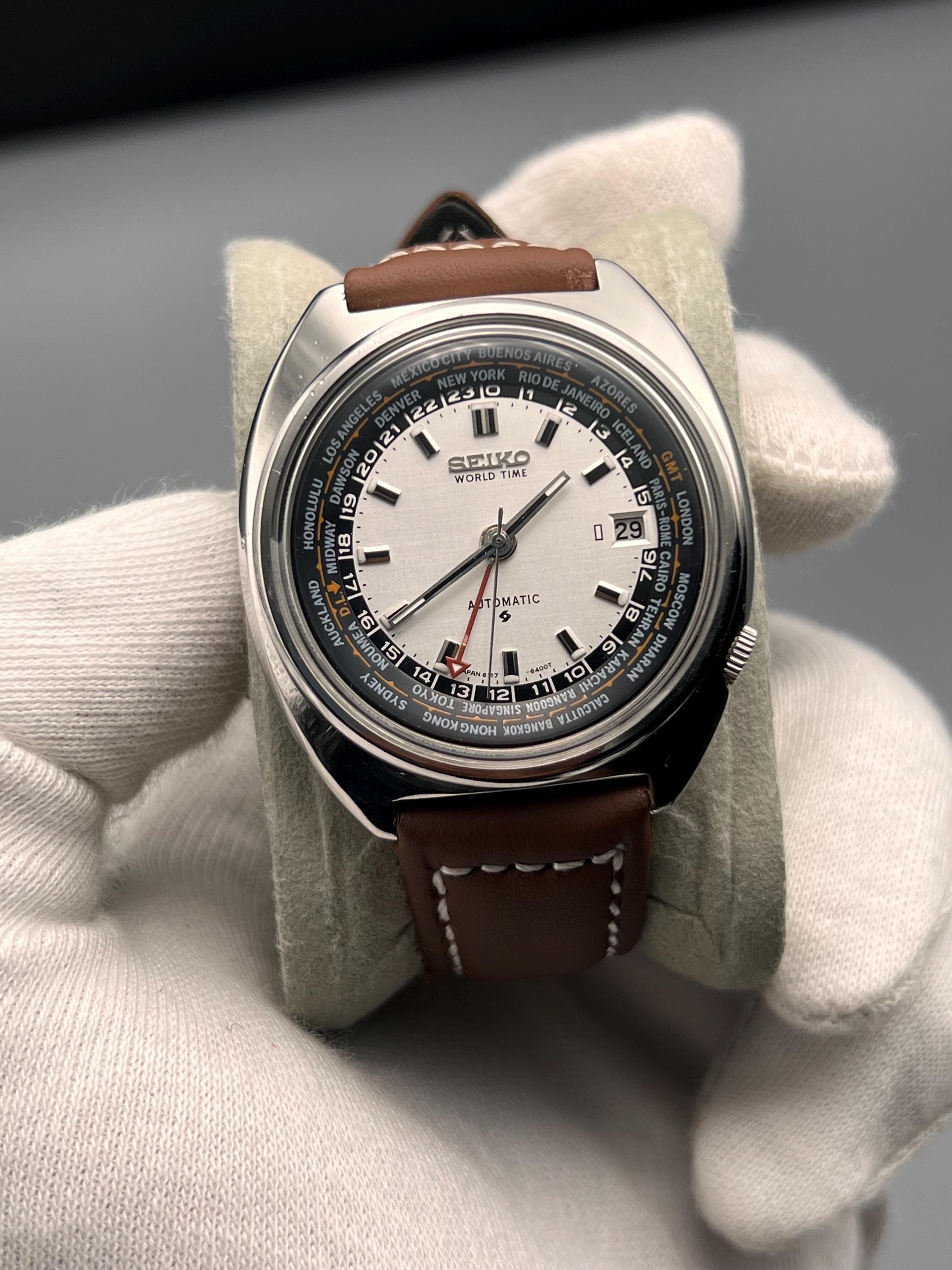 Seiko World Timer 6117-6400 - Etsy