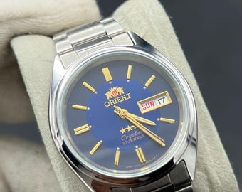 優*認様 オリエント ヴィンテージ 自動巻き 長期保管品 1970年代製ヴィンテージオリエント自動巻き腕時計、ゴールドトーン
