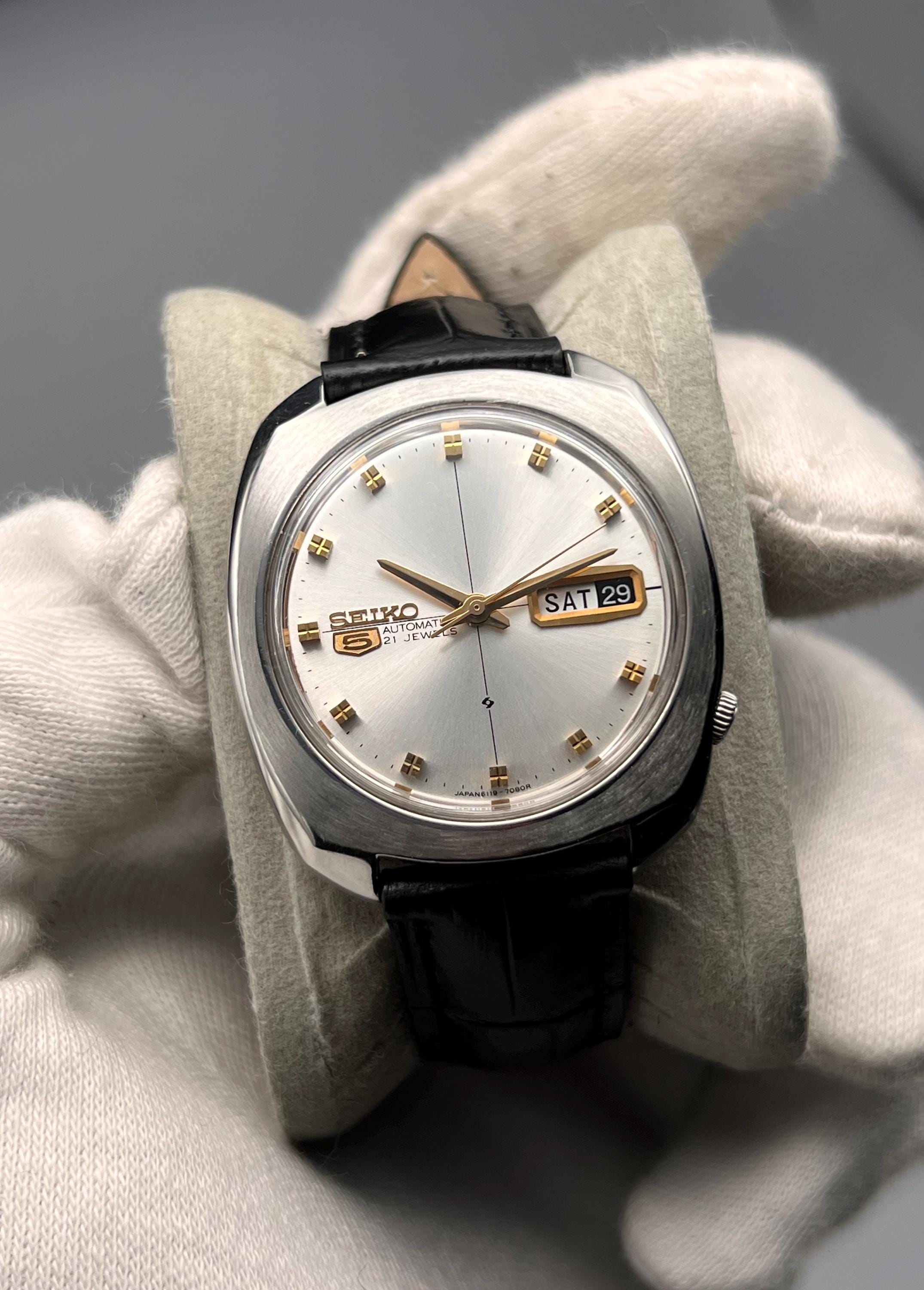 Seiko 5 6119 - Etsy