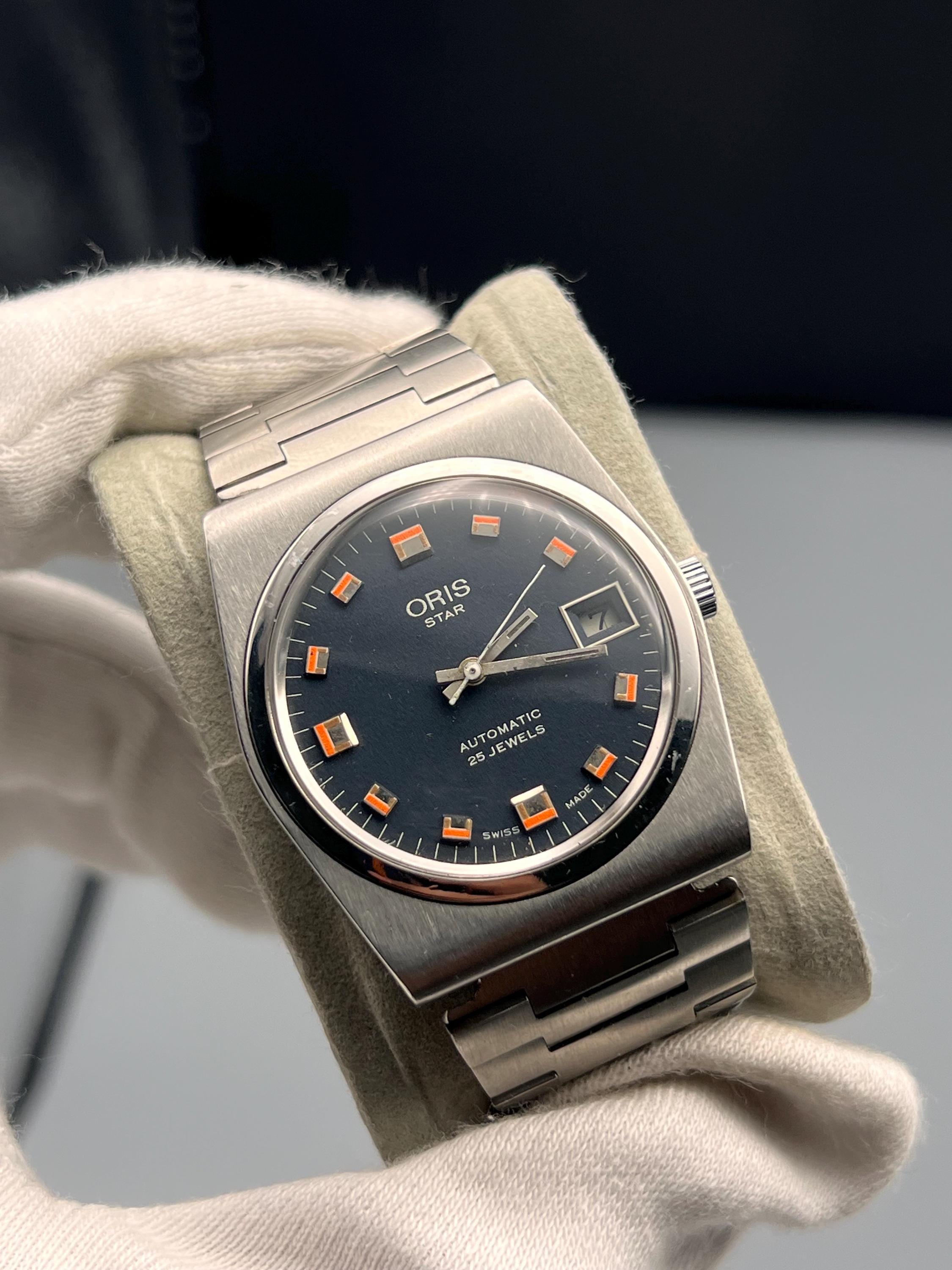 腕時計(アナログ) ORIS 25Jewels Automatic Vintage Oris Star 25 Jewels Automatic - Etsy