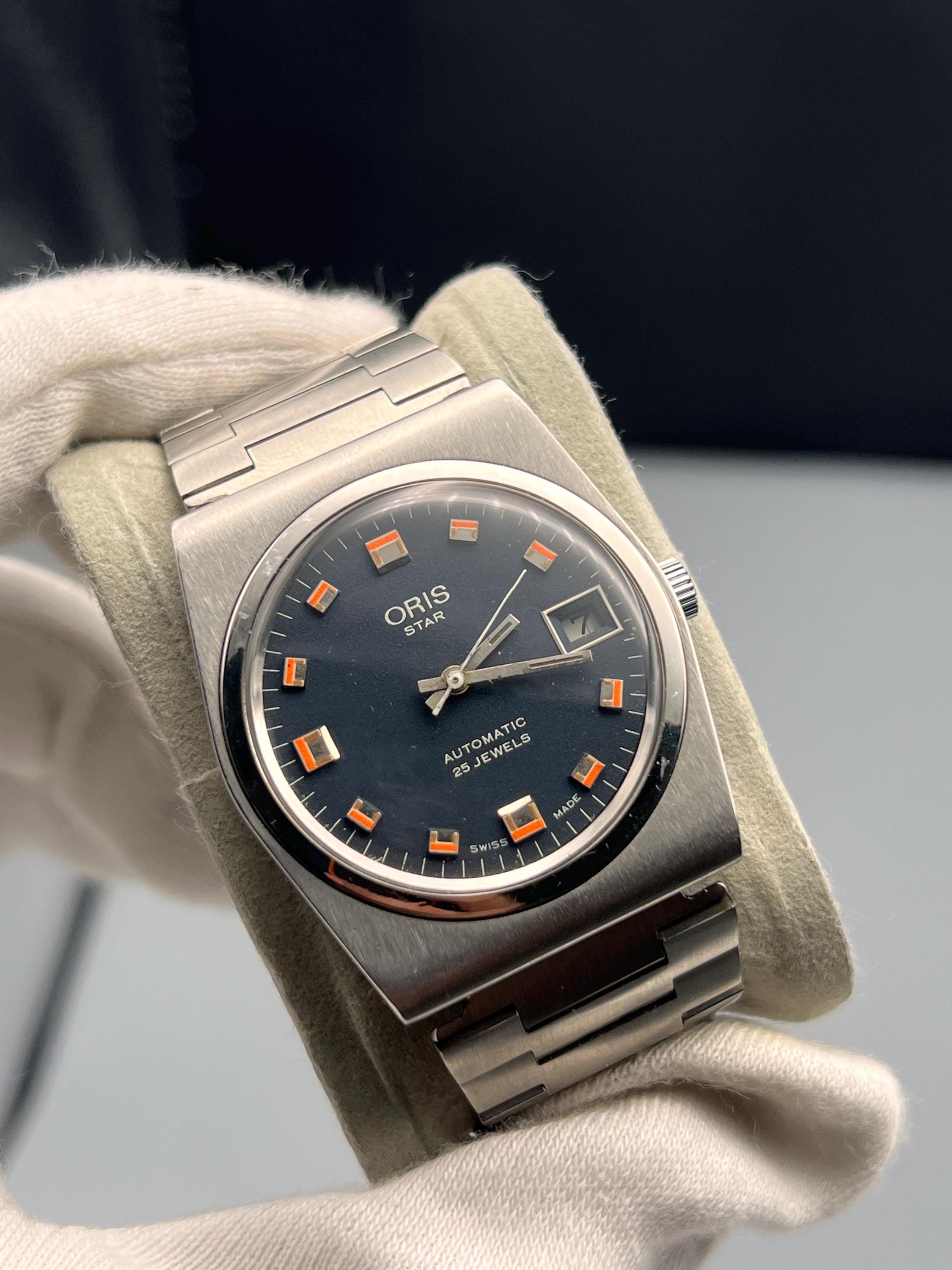 Vintage Oris Star 25 Jewels Automatic - Etsy