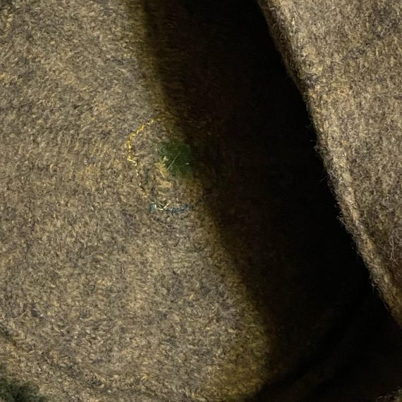 Scala NWT Grey Wool Felt Cloche Hat with Green Ac… - image 6