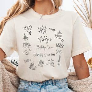 Benutzerdefinierte Name Geburtstag Shirts, benutzerdefinierte Gruppe Shirt, Geburtstag Reise Shirts, Geburtstagsparty Kader, 30. Geburtstag Gruppe, Geburtstagskind TShirt Geschenk