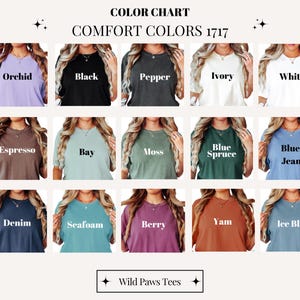 The Meowgician Cat Tarot Shirt, Comfort Colors® Cat Tee, Witchy Tarot Cat Shirt, Gift for Cat Mom, Spooky Cat Lover Gift,Halloween Cat Shirt image 2