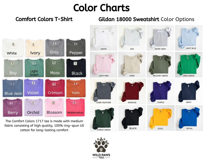 Mouse Floral Comfort Colors Tee, Cottagecore Woodland Sweatshirt image 5