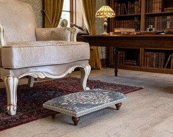 dekorativer Akzent, Easy Move Hocker, verstellbarer Beinhocker, Schaumstoffkissen Ottomane, modernes Boho-Dekor, Tribal-Wohnkultur