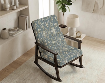 Lounge Seat, Custom Furniture, Library Chair, Upholstered Seater, Boho Chair, Chair with Cushion, Unique Home Decor