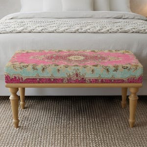 designerbänk, boho inredning, entrébänk, turkisk bänk, iögonfallande bänk, avslappningssittplatser, mångsidig bänk, entrébänk