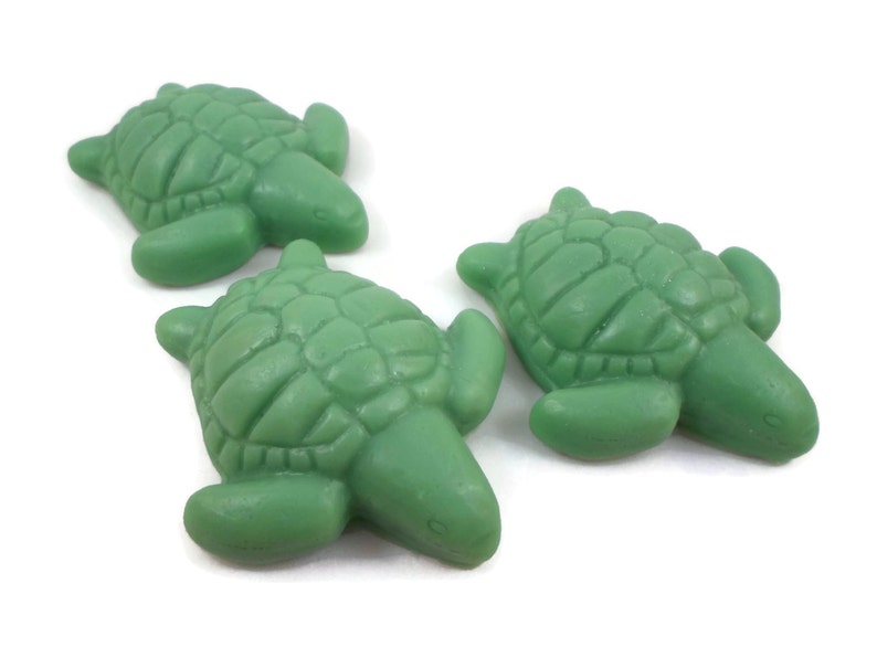 Turtle Soap Sea Turtle Shaped Soap 3 Surprise Color/scent Etsy