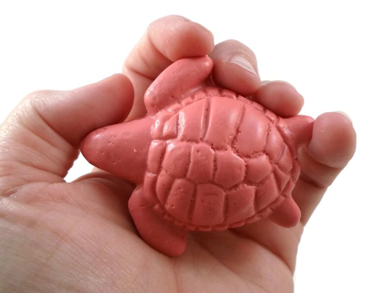 Turtle Soap Sea Turtle Shaped Soap 3 Surprise Color/scent | Etsy