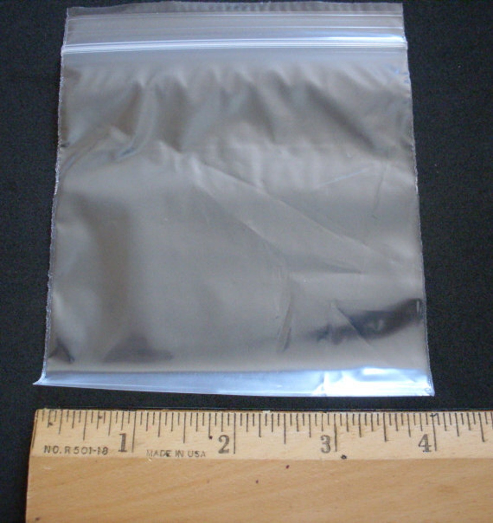 Plastic Bags 4 X 4 Inch Zip Close 100 Count 2 Mil Thick Etsy