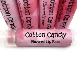 Cotton Candy Flavored Lip Balm | Gift for Her | Gift for Him | Bridesmaid Gift | Stocking Stuffer