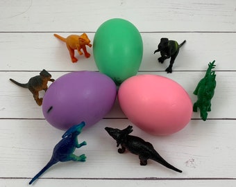 Dinosaur Egg Goat's Milk ONE Soap With Dinosaur Toy Hidden Inside | Children's Soap | Gift for Kids | Soap Favor | Soap for Kids | Egg Soap