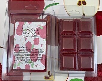 Apple Cider Soy Wax Melts | Wax Waffles Highly Scented