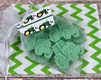 Tractor Soap for Kids | Farm Gift for Kids | Gift for Farmer | Tractor Shaped Soaps | Tractor Party Favor