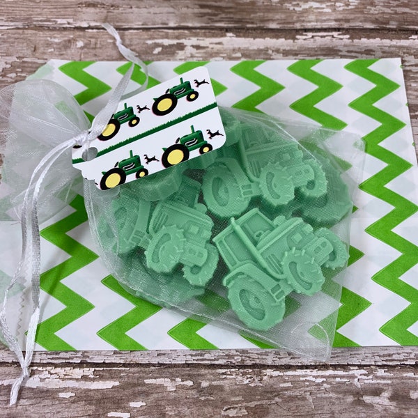 Tractor Soap for Kids | Farm Gift for Kids | Gift for Farmer | Tractor Shaped Soaps | Tractor Party Favor