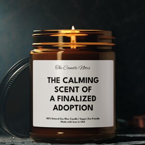 The Calming Scent Of A Finalized Adoption, Gotcha Day Gift, New Adoption Gift, Pet Dog Cat Adoption, Mom Gift, Forever Family Gift