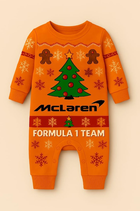McLaren Baby Romper |Baby shower gift | F1 suit