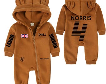 F1 Baumwolle Baby Strampler | McLaren Geschenk