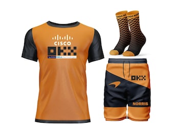 Lando Norris F1 Baby Kleidung, McLaren Strampler Set