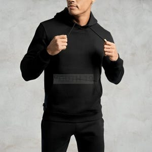 Men’s Heavyweight Hoodie Tracksuit Set | Custom Fit Gym Joggers & Sweatshirt | Athletic Loungewear&quot;