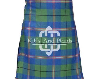 CARMICHAEL Tartan Scottish 8 Yard Kilt - Traditional Highlander Kilt for Men - 16 Oz Tartan - Made to Order Kilt - Handmade Kilts for Men