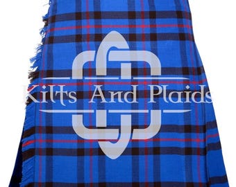 Elliot Moderner Tartan 8 Yard Kilt – Handgemachter schottischer Schottenrock Kilt für Herren – auf Bestellung