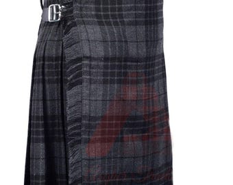 Schottische Tartan Kilt 8 Yard Tartan Kilt Traditionelle Kilt 8 Yard Tartan Kilt Alle Größen