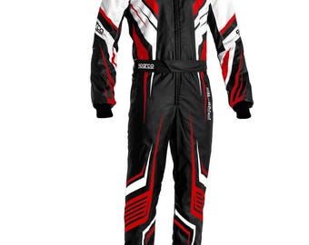 Sparco Racing Suit CIK/FIA Level 2 F1 Sparco Karting Suit Sparco Motorsport Outfit In All Sizes