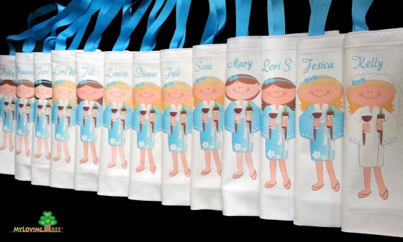 Bridesmaid Gifts Spa Girl Party Gift Bags Bridal Shower