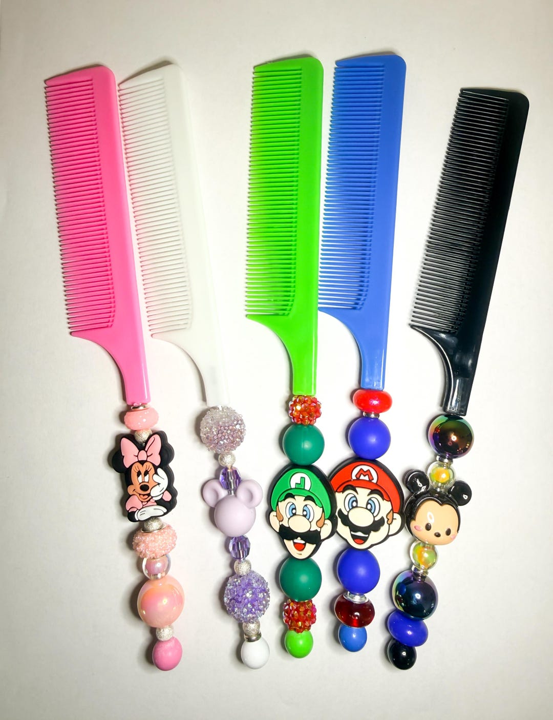 Beaded Character Combs - Etsy