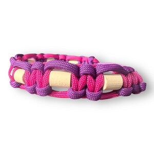 em-Keramik Halsband, in rosa, lila und pink, zeckenabwehr mit personalisierteren Details in der Seitenansicht