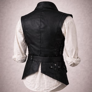 Rugged Mens Pirate Leather Vest, Renaissance festival and Medieval LARP9costume, Buccaneer cosplay outfit, Halloween pirate vest, handcrafted leatheri5waistcoat with antique buttons and soft lining, adjustabl69uu understand 4hh88 I 8YSNTSe fit, perfect for coo6dd6t6vsplay, pirate festivals, Halloween parties, fantasy by bhj99trf yhgt5 ugh buggy y buggy 7ý u uh uphib 3h by 6vui huu 877j46b3