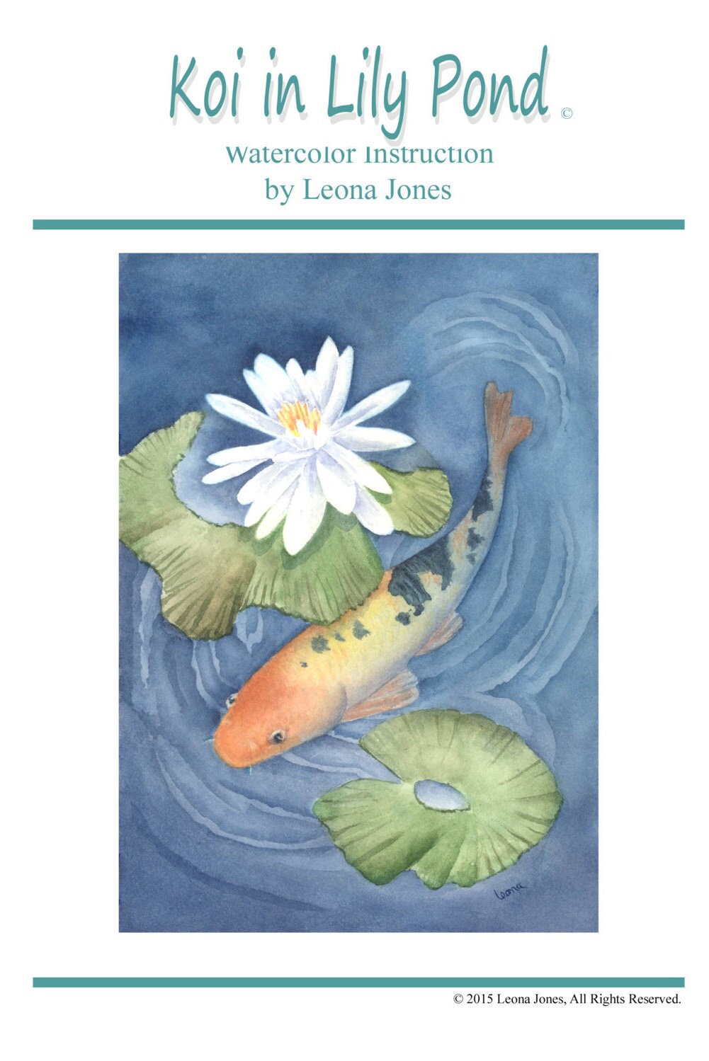 Tutorial Painting Of Koi In Lily Pond How To Paint Watercolor Tutorial Painting Of Koi In Lily Pond How To Paint Watercolor