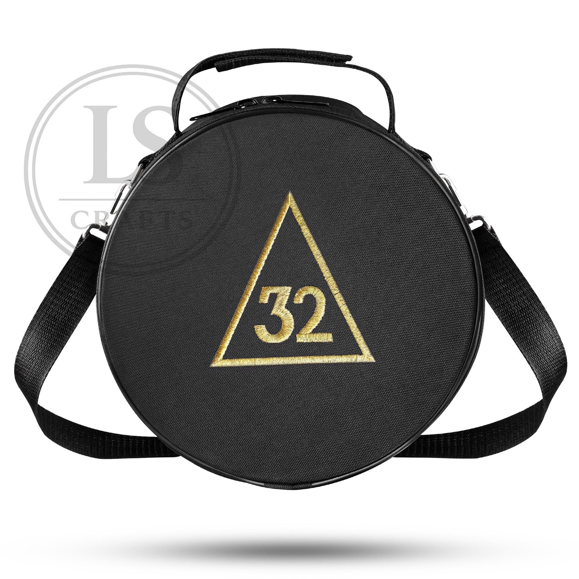 Triangel Rites Masonic Regalia Scottish Rite 32 Degree Triangle Embroidered Emblem ...