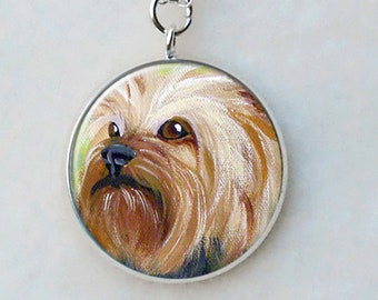Yorkshire Terrier Necklace, Yorkie Pendant Necklace, Birthday Ideas, Pet Keepsakes, Yorkshire Terrier Pendant, Mothers Day Gifts