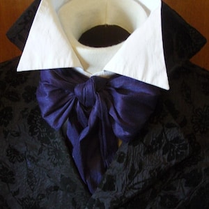 Hemp Silk Jacquard Regency Victorian Necktie Tie - Etsy 日本