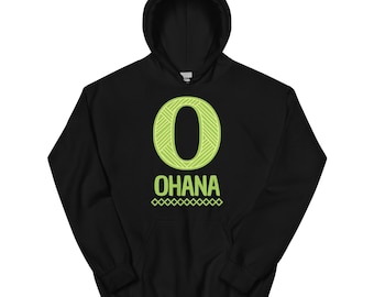 Oregon Ohana Hoodie Football Printed Sweatshirt Ohana Sweater 2025