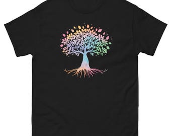 Colorful Life Is Really Good T Shirt Tree Art Of Life Tee Shirt