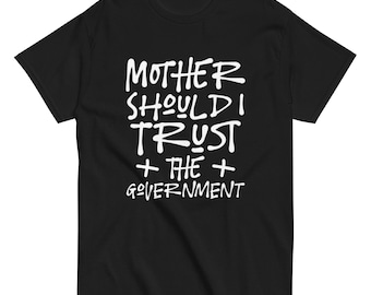 Mother Should I Trust The Government Shirt Pink Floyd T Shirt Music Fans Tee