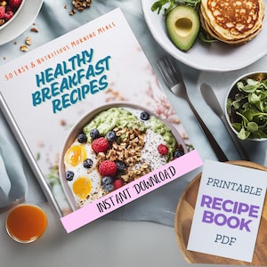 Low Carb Keto Diet Easy Breakfast Ideas| Weight Loss| Vegan Recipe| Vegetarian| Healthy Food List| High Protein Meals| Printable Cookbook